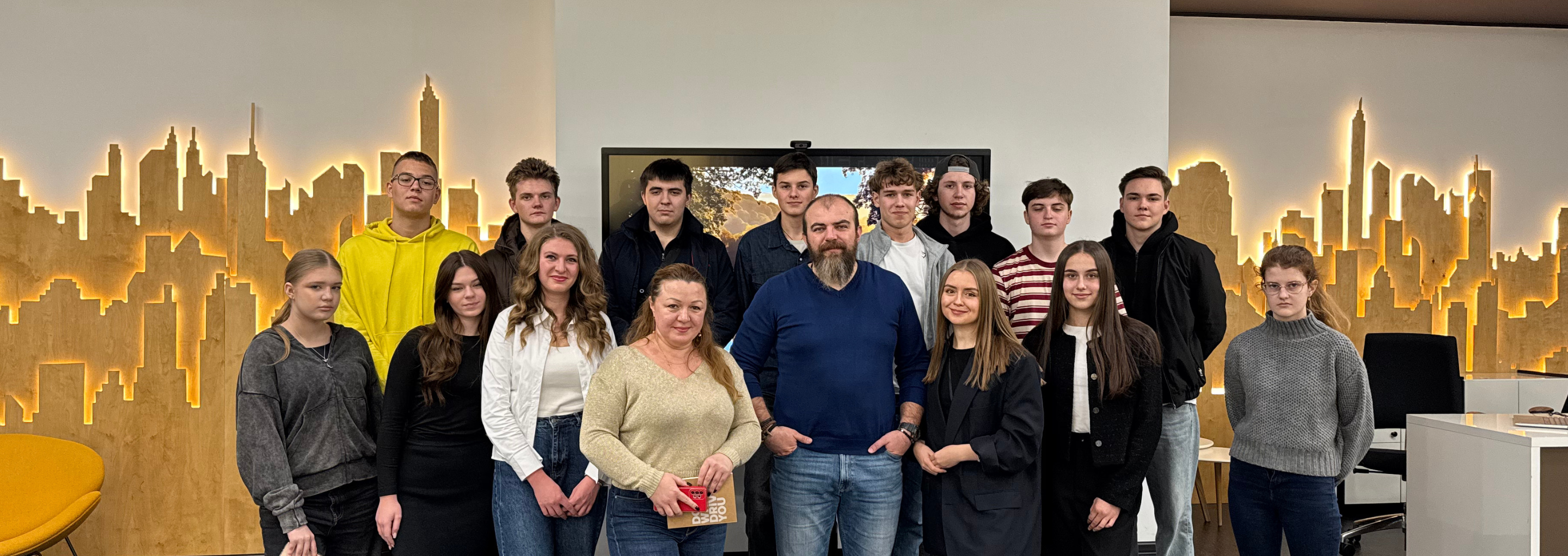 Introducing students from the Unique Lyceum to the IT industry