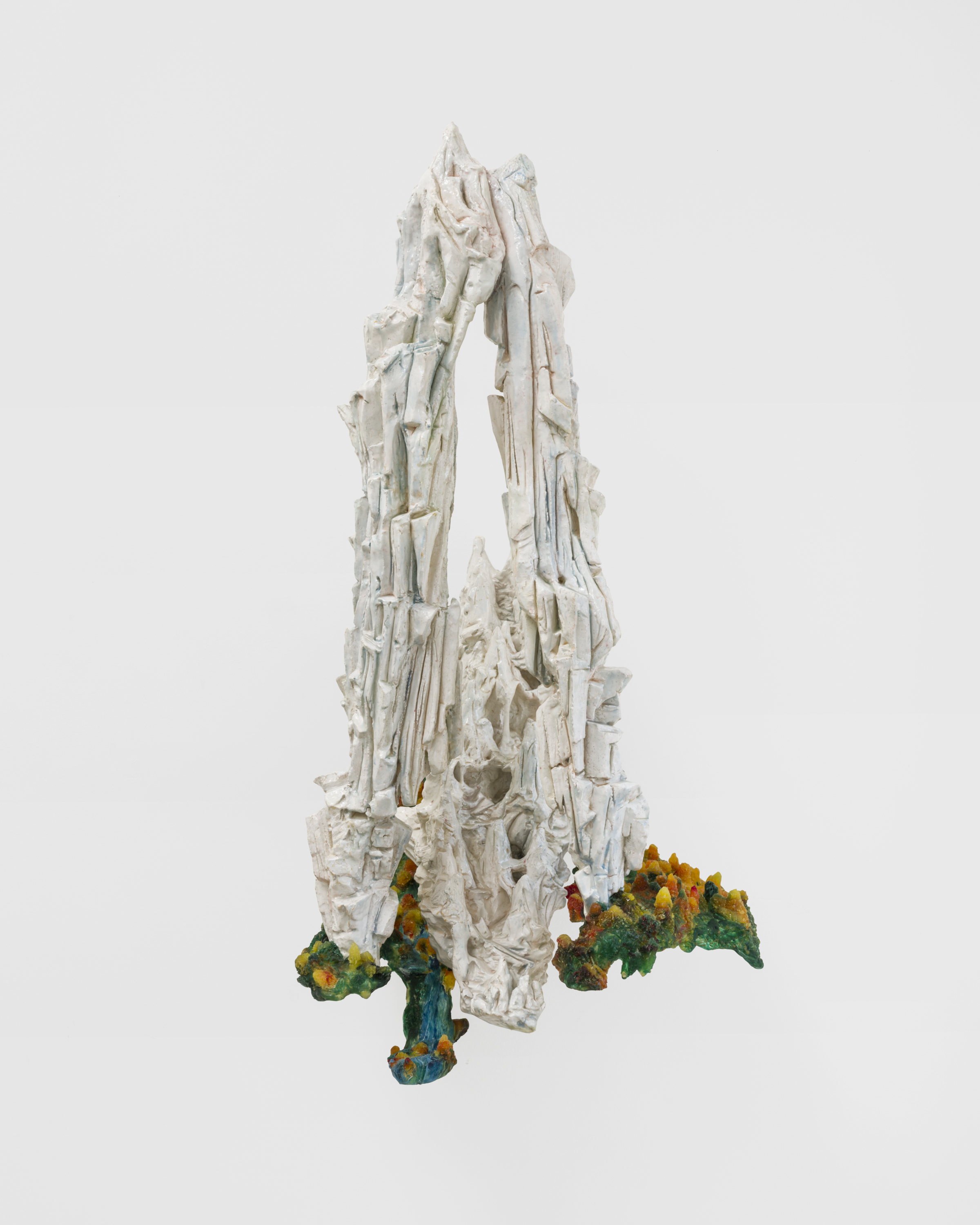 Jacci Den Hartog, A View to the West, 1997, Polyurethane, plaster, steele, 40 x 20 x 21 in., 101.60 x 50.80 x 53.34 cm, JDE0011