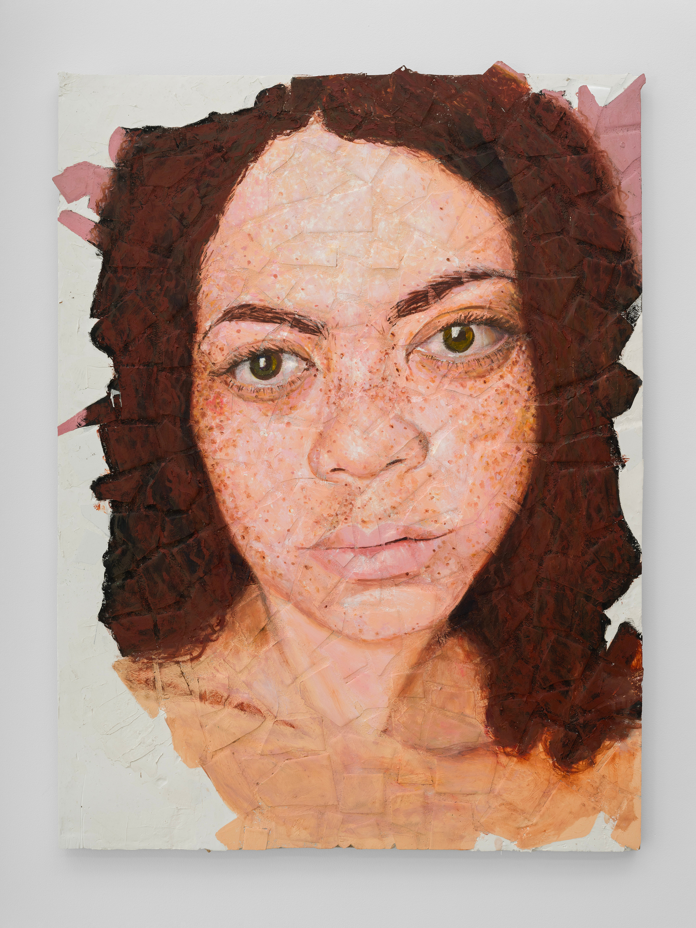 Sea, 2024, Oil on mosaic panel, 48 x 36 in., 121.92 x 91.44 cm, JG0005