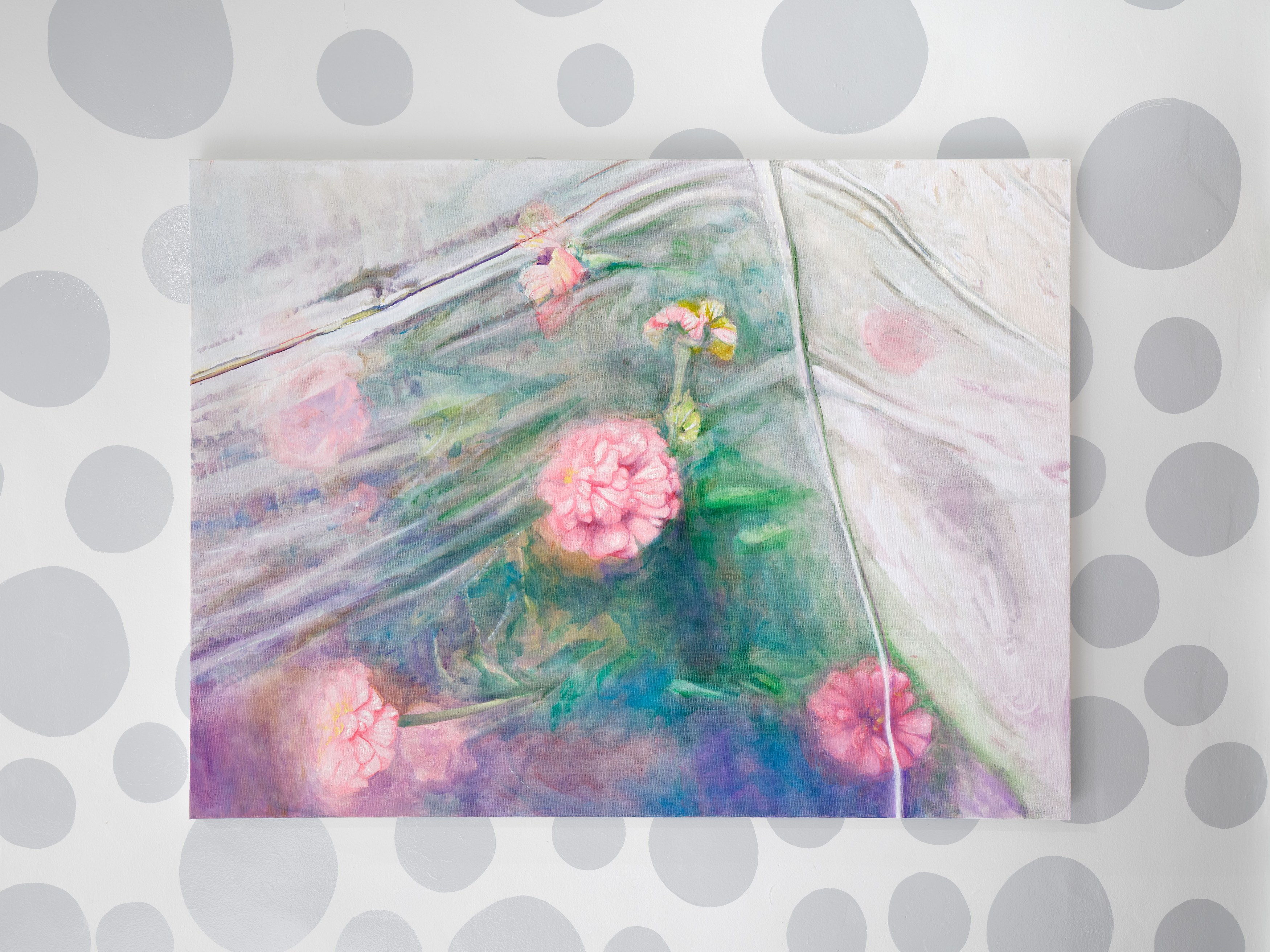 Finos World, 2023, Oil on canvas, 48 x 30 in., 121.92 x 76.2 cm