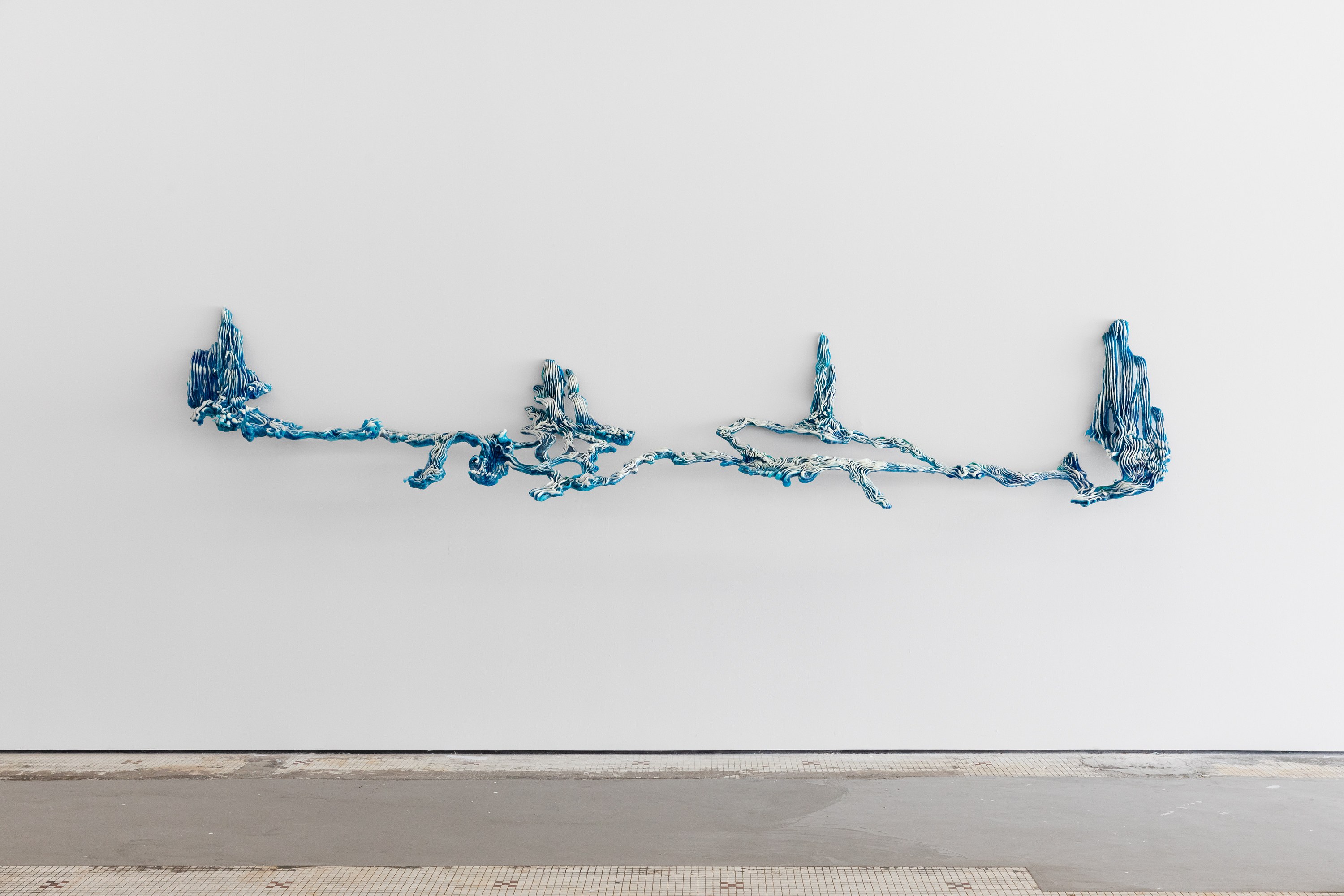 Passing a Pleasant Summer II, 1997, Polyurethane, Steel, 29 x 137 x 20 in., 73.66 x 347.98 x 50.80 cm, JDE0012