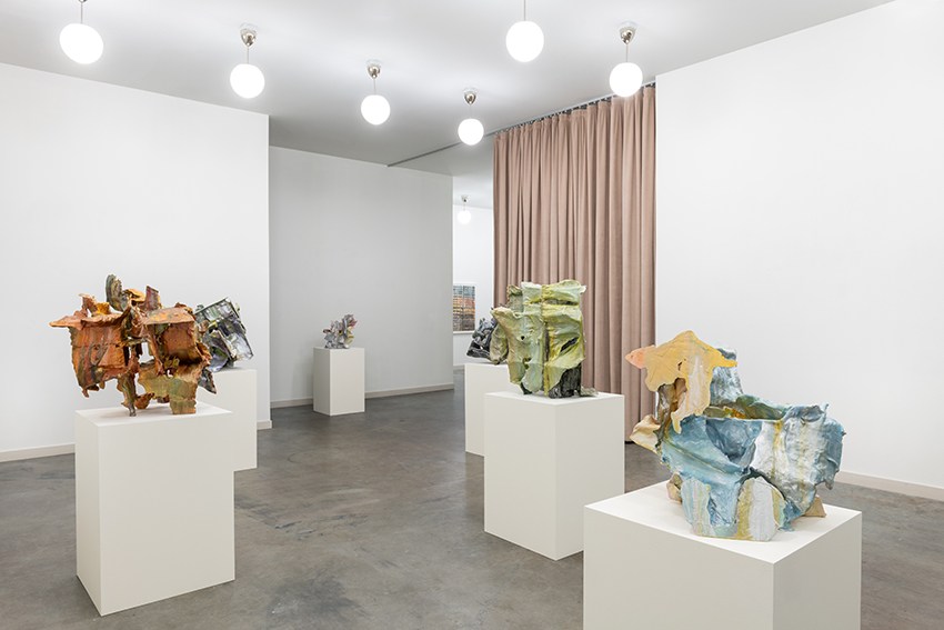 Installation view, Gilded Space, Stars, Los Angeles, 2022