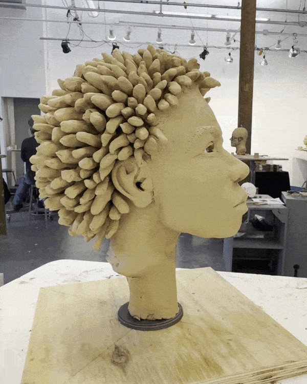 Trilogy sculpture, a tribute to women's empowerment at the Musée de l’Homme in Paris