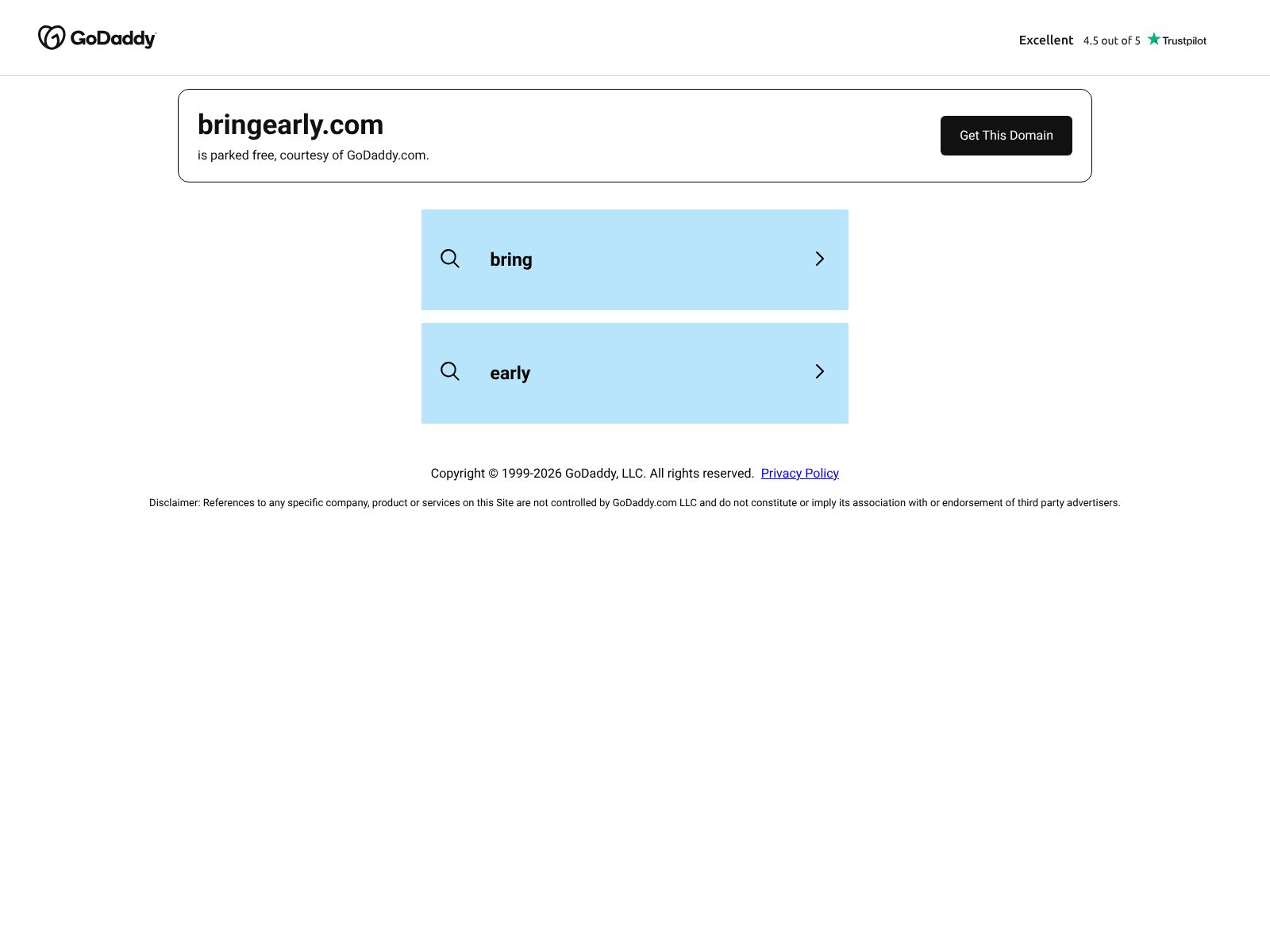 Bringearly Inc