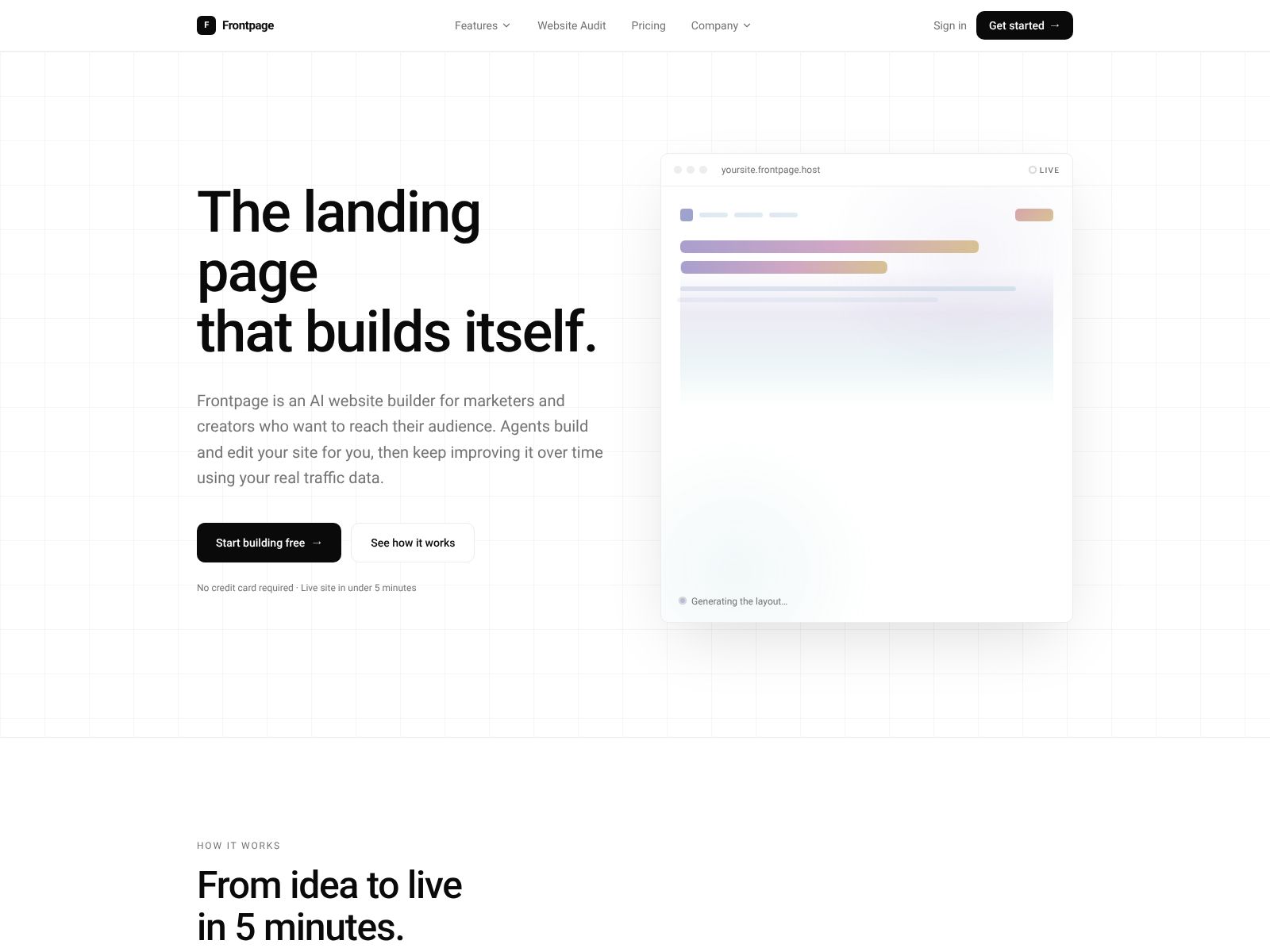 Frontpage