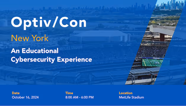 Optiv/Con New York