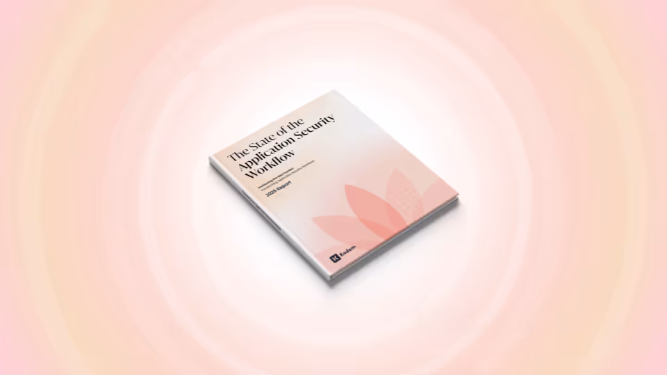 ‍Unveiling the State of Application Security Workflows 2025
