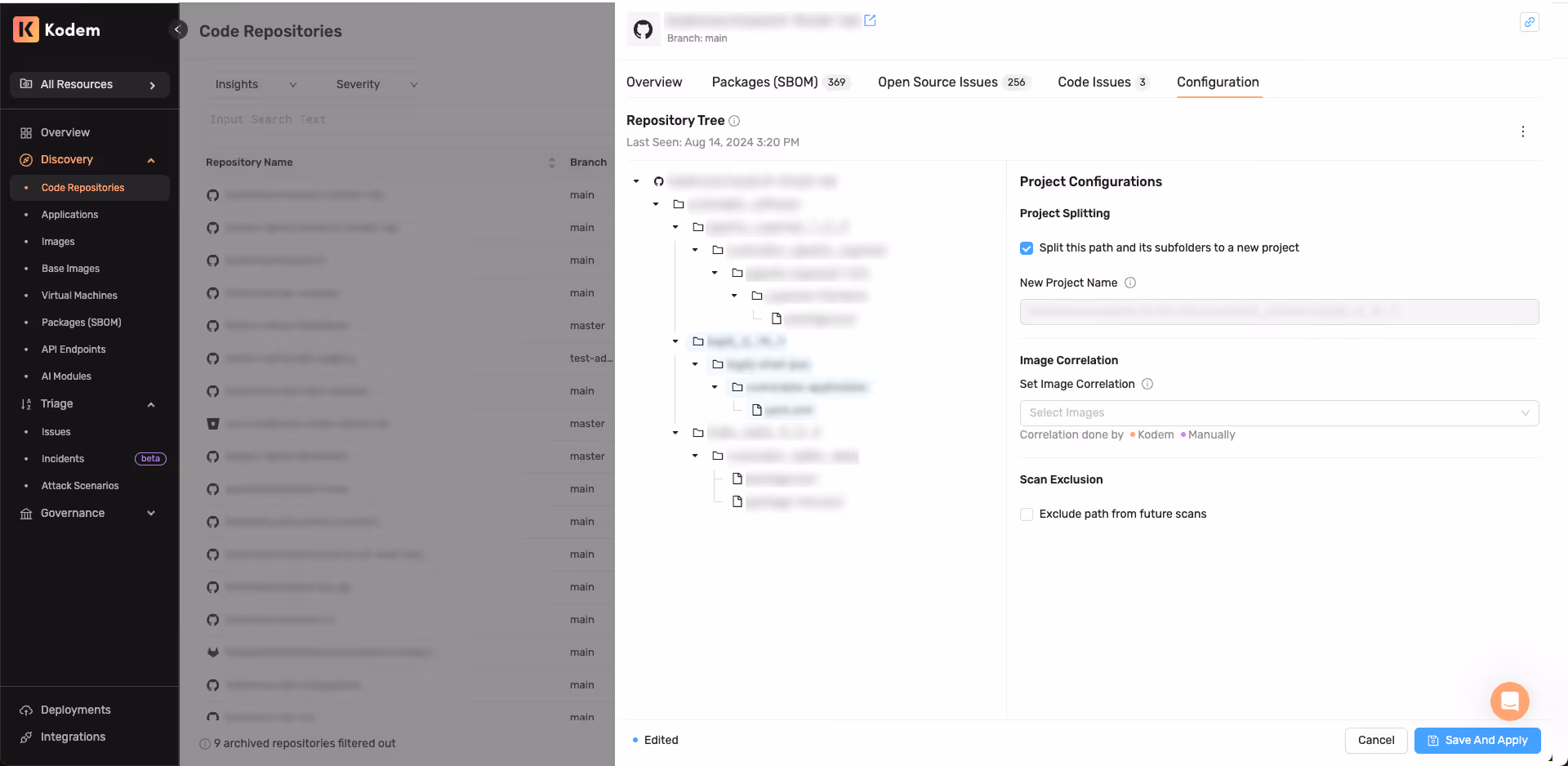 monorepo security support