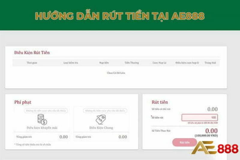 Lý do vì sao mà rút tiền ae888 bị chậm?
