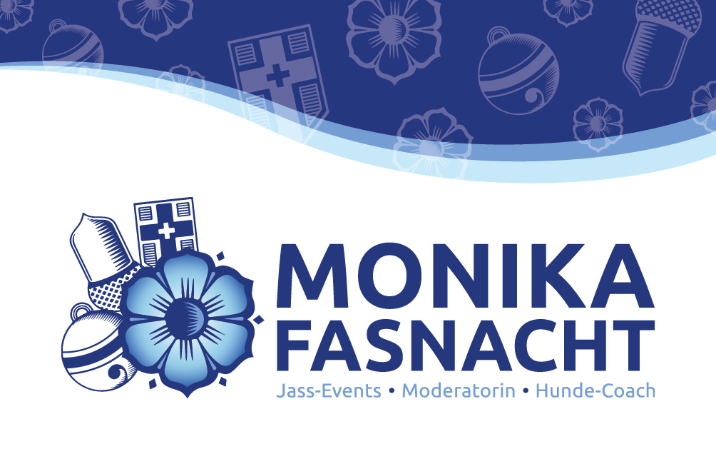 Logo-Design Monika Fasnacht – Illustrationen und Grafik von SCHLEGEL DESIGN: Larissa Schlegel liebt es, deine Botschaft mit Illustrationen, Visualisierungen und frischem Grafikdesign auf das nächste Level zu bringen.n