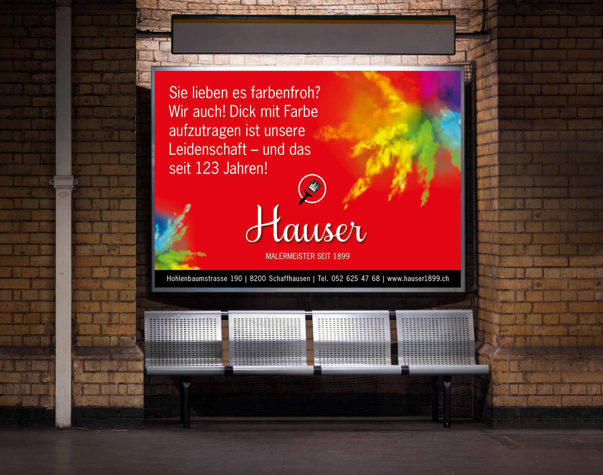 Webdesign für Hauser Malermeister – Illustrationen, Grafik, Webdesign von SCHLEGEL DESIGN: Larissa Schlegel liebt es, deine Botschaft mit Illustrationen, Visualisierungen und frischem Grafik- und Webdesign auf das nächste Level zu bringen.