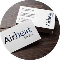 Logo-Design Airheat – Illustrationen und Grafik von SCHLEGEL DESIGN: Larissa Schlegel liebt es, deine Botschaft mit Illustrationen, Visualisierungen und frischem Grafikdesign auf das nächste Level zu bringen.