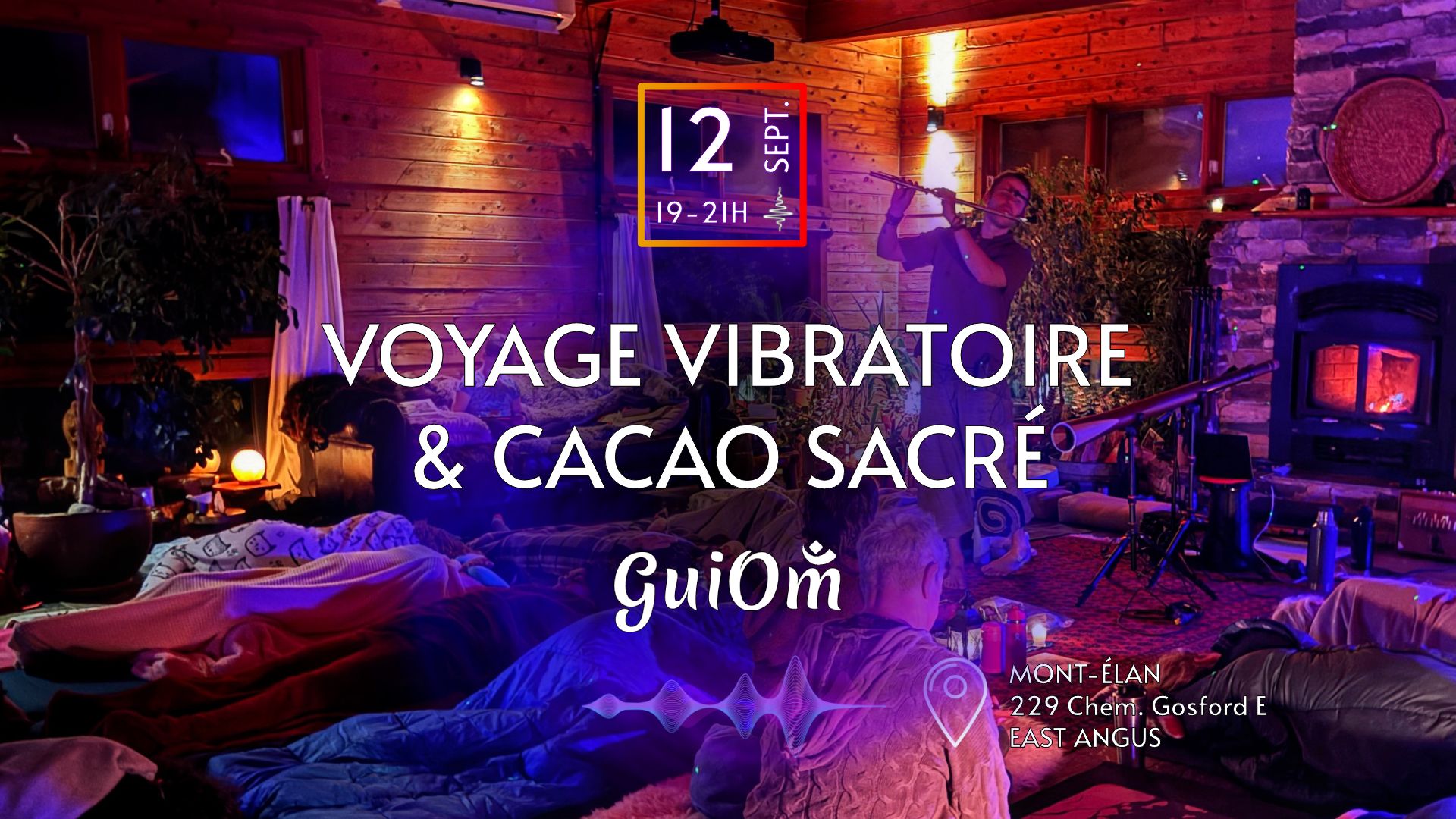 Concert vibratoire Didgeridoo Quebec