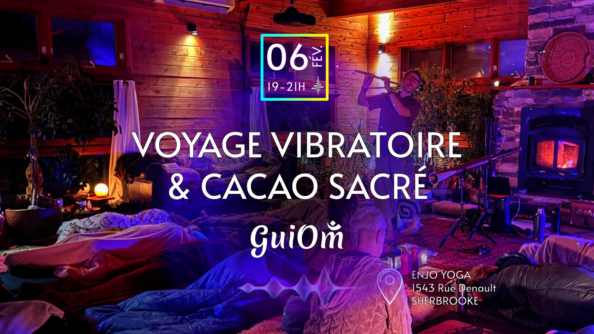 Concert vibratoire Didgeridoo Quebec