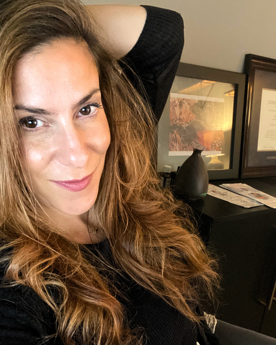 Client after transformational Glow Pathway experience with Natalia Barlow