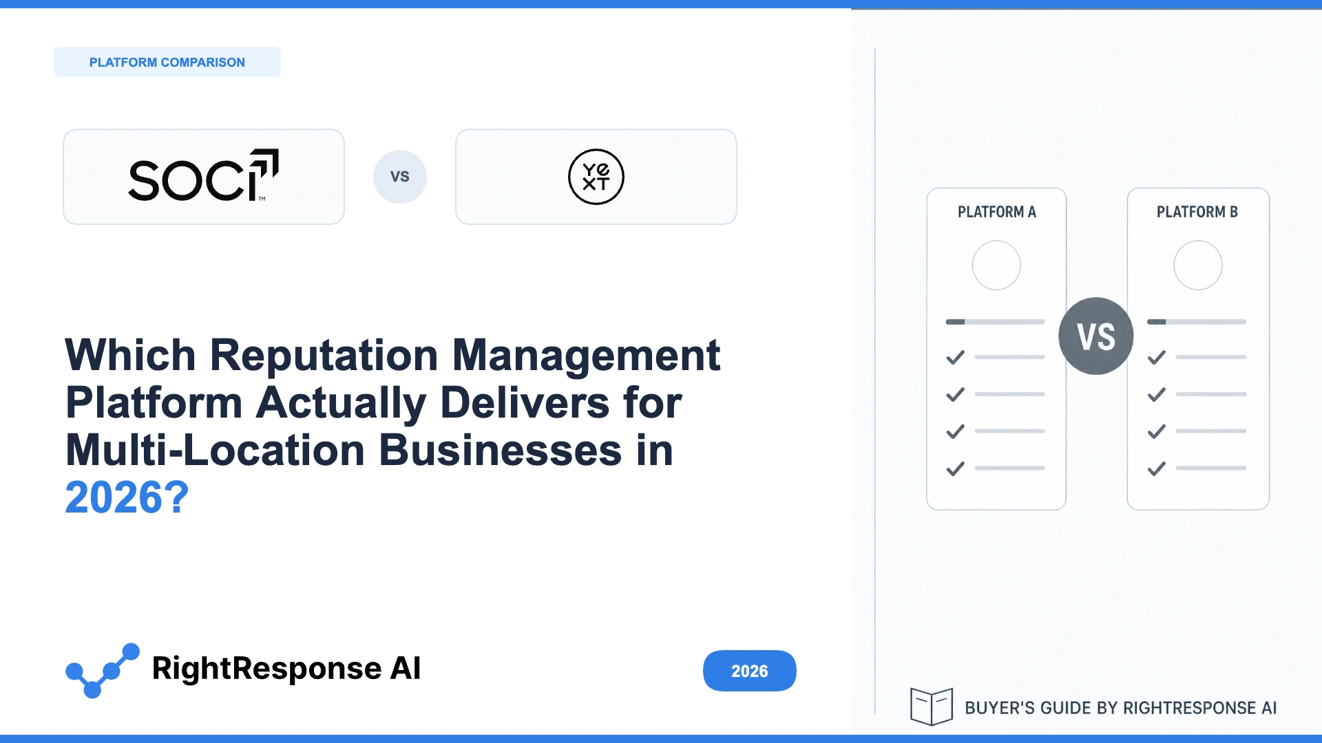 SOCi vs Yext (vs RightResponse AI): Which Reputation Management Platform Actually Delivers for Multi-Location Businesses in 2026?