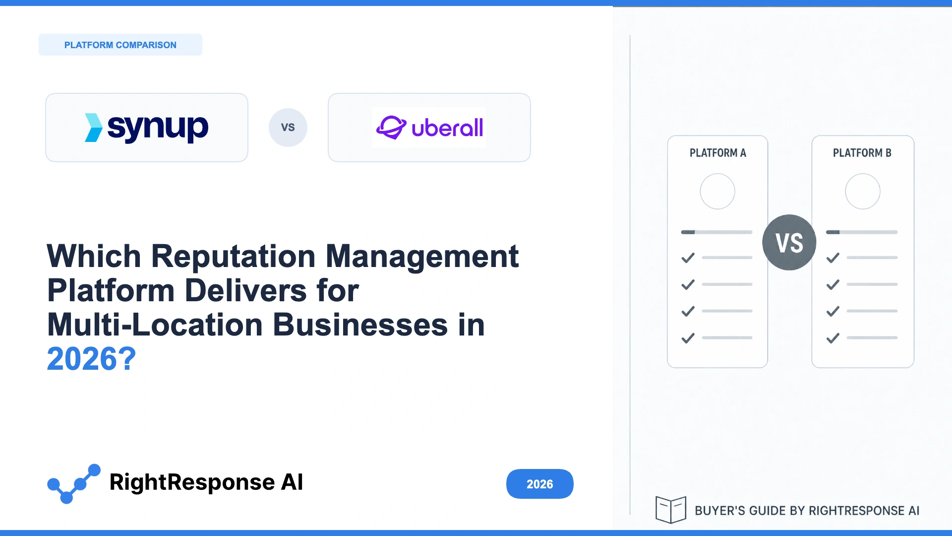 Synup vs Uberall (vs RightResponse AI): Which Reputation Management Platform Delivers for Multi-Location Businesses in 2026?