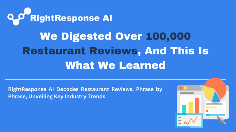 Our analysis of over 100000 restaurant review