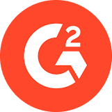 G2 review platform logo used to showcase software credibility