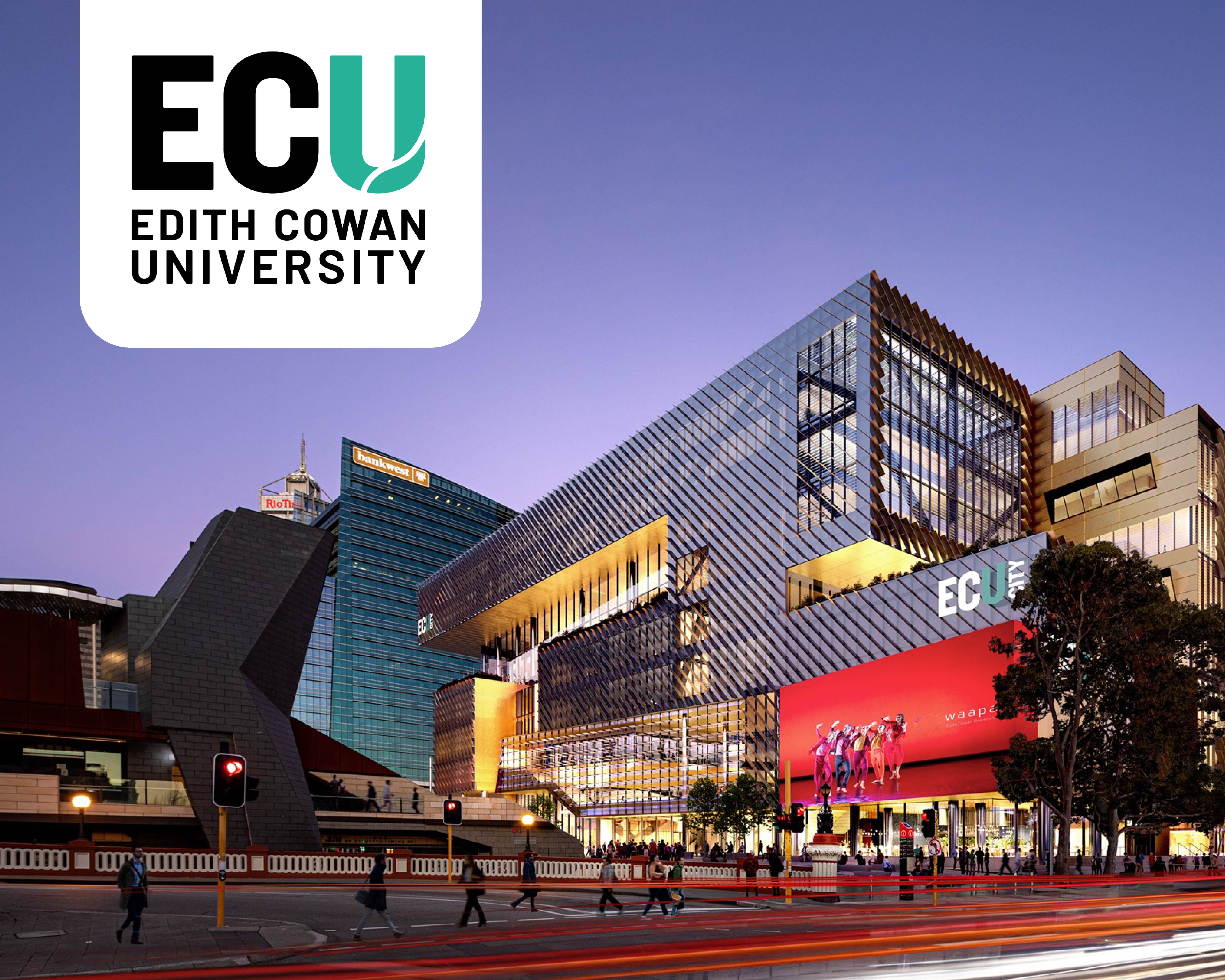 EQC and Edith Cowan University Pathway, Showing campus location.
