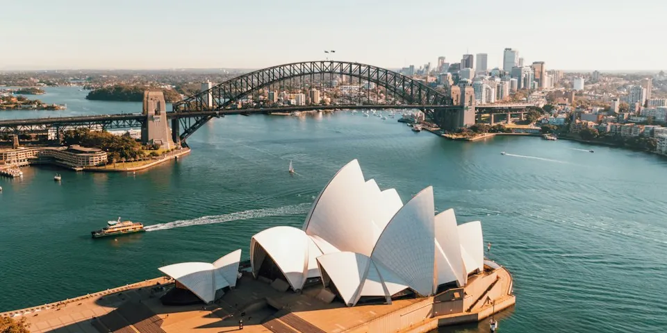 Sydney Harbour Bridge and Opera House