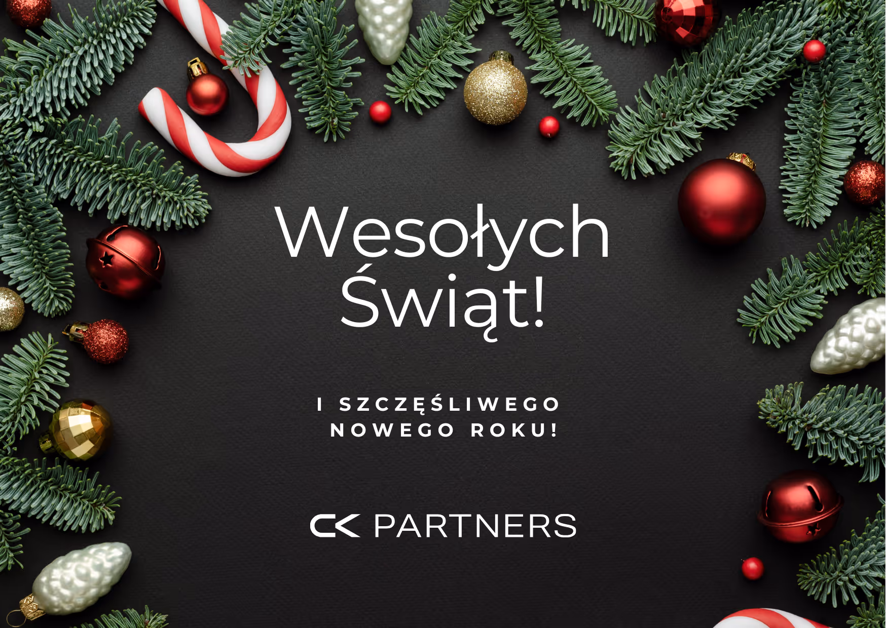 Wesołych Świąt i pomyślnego Nowego Roku!