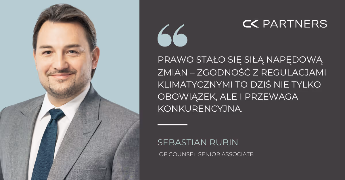Prawo w służbie klimatu: jak regulacje kształtują przyszłość biznesu?