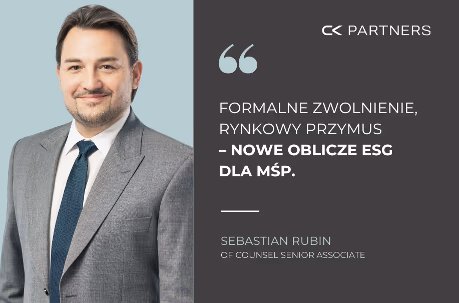 ESG w cieniu zmian Omnibus – równowaga między uproszczeniem a pośrednim przymusem