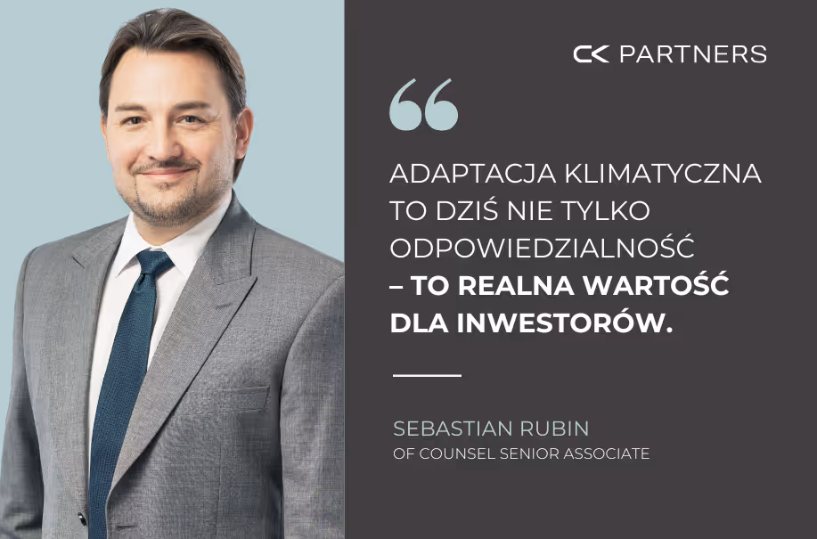 Adaptacja klimatyczna jako wartość dodana dla inwestorów