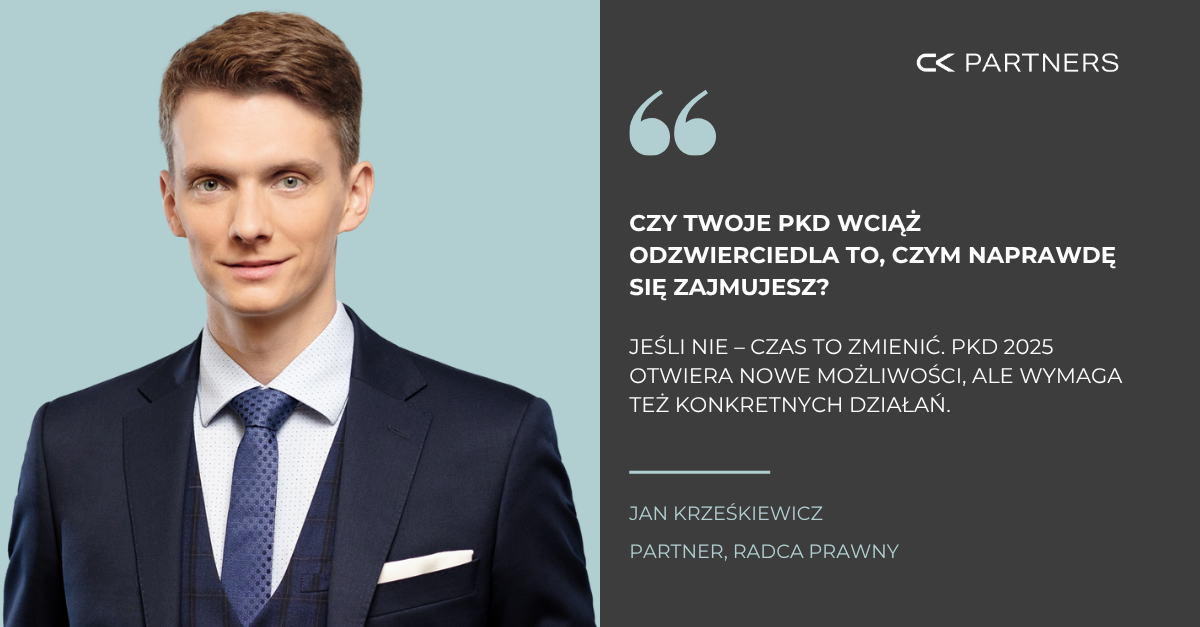 Zmiany w klasyfikacji PKD – co muszą wiedzieć przedsiębiorcy?
