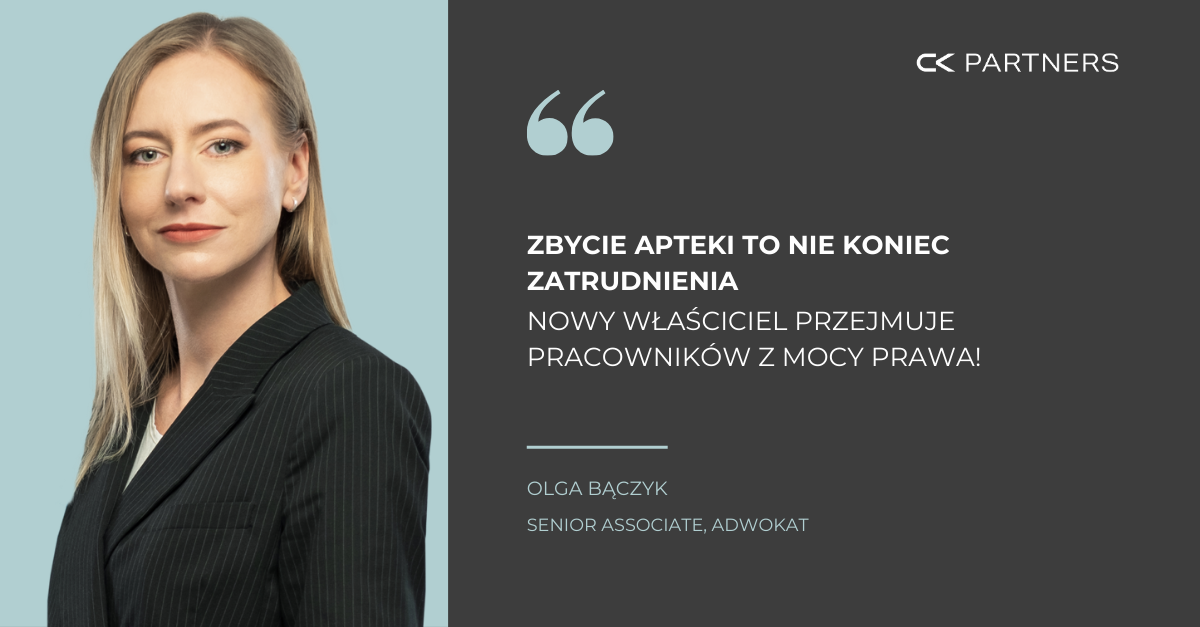 Zbycie apteki a zmiana pracodawcy – co z pracownikami?