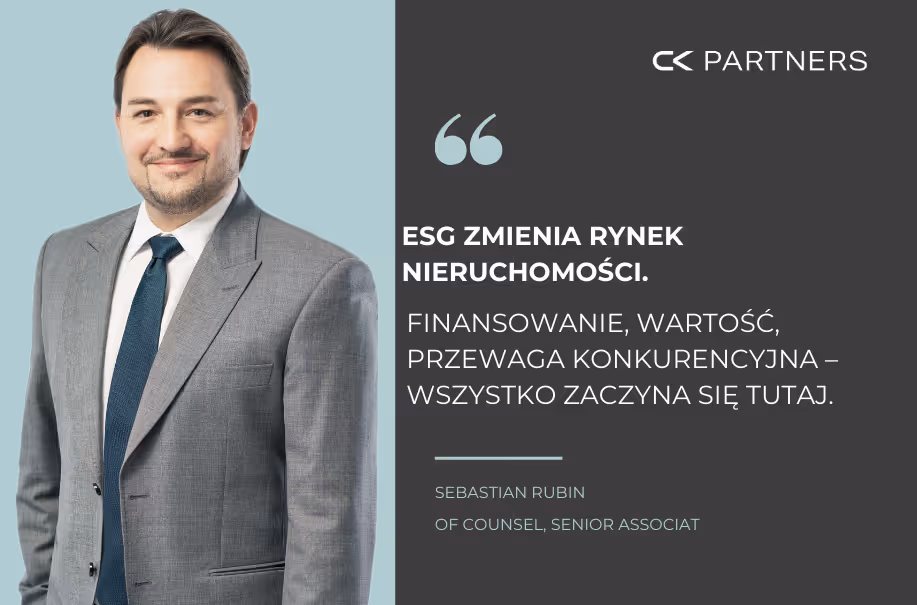 ESG w nieruchomościach – znaczenie dla deweloperów, inwestorów i finansowania projektów