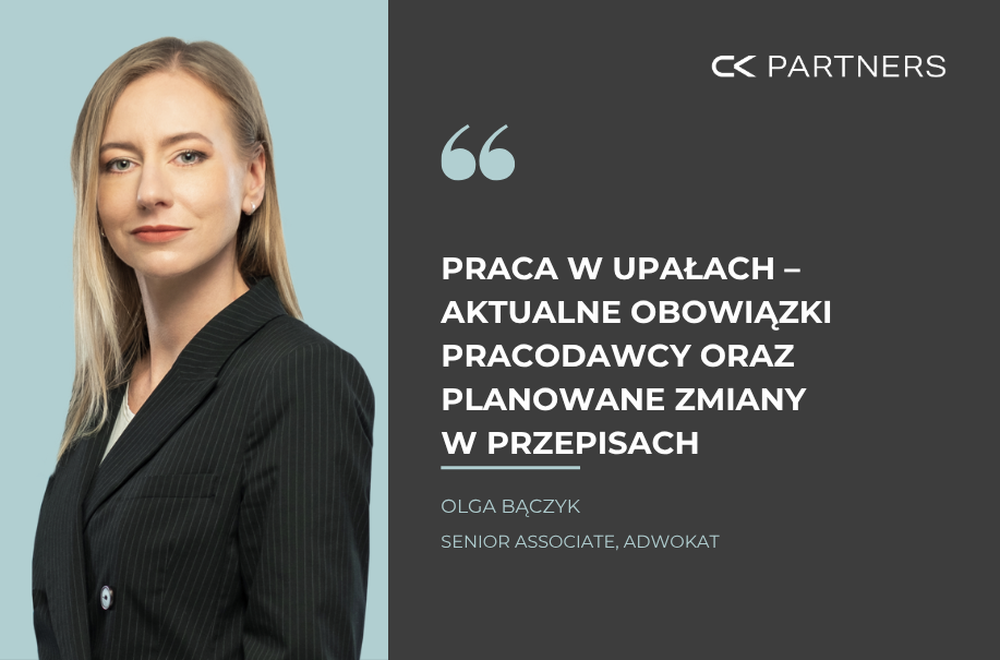 Upały a obowiązki pracodawcy – aktualny stan prawny i kierunek zmian