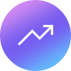 Conversion up icon