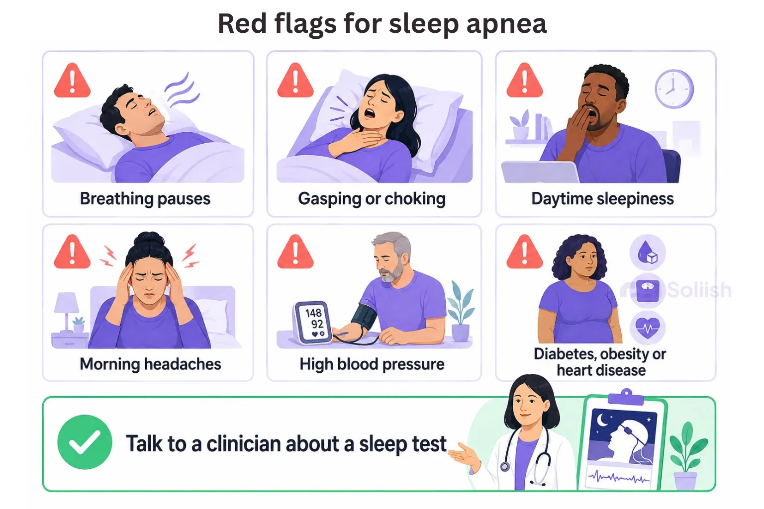 red flags for sleep apnea