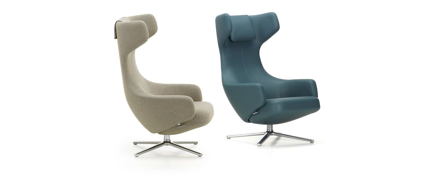 Grand Repos Fauteuil Vitra van Antonio Citterio herstofferen | Stoffeerwereld Ruitenberg
