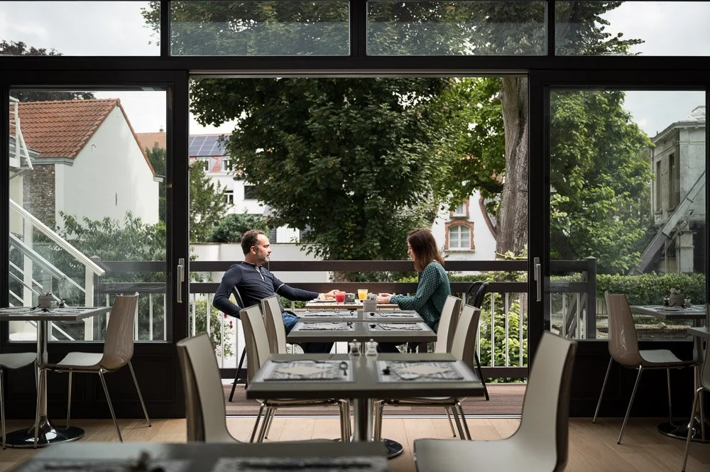 espace restaurant - TST - Rénovation et modernisation Hotel Made In Louise