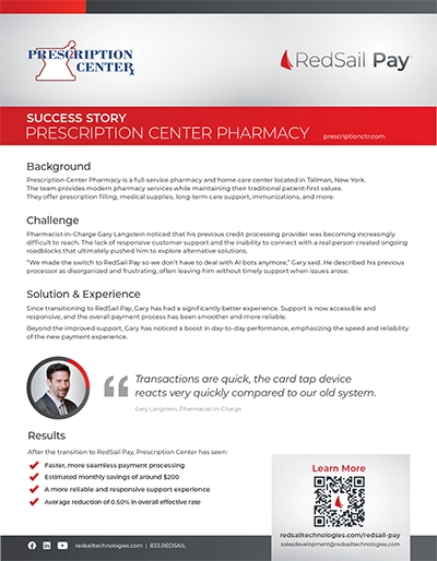 RedSail Pay Success Story