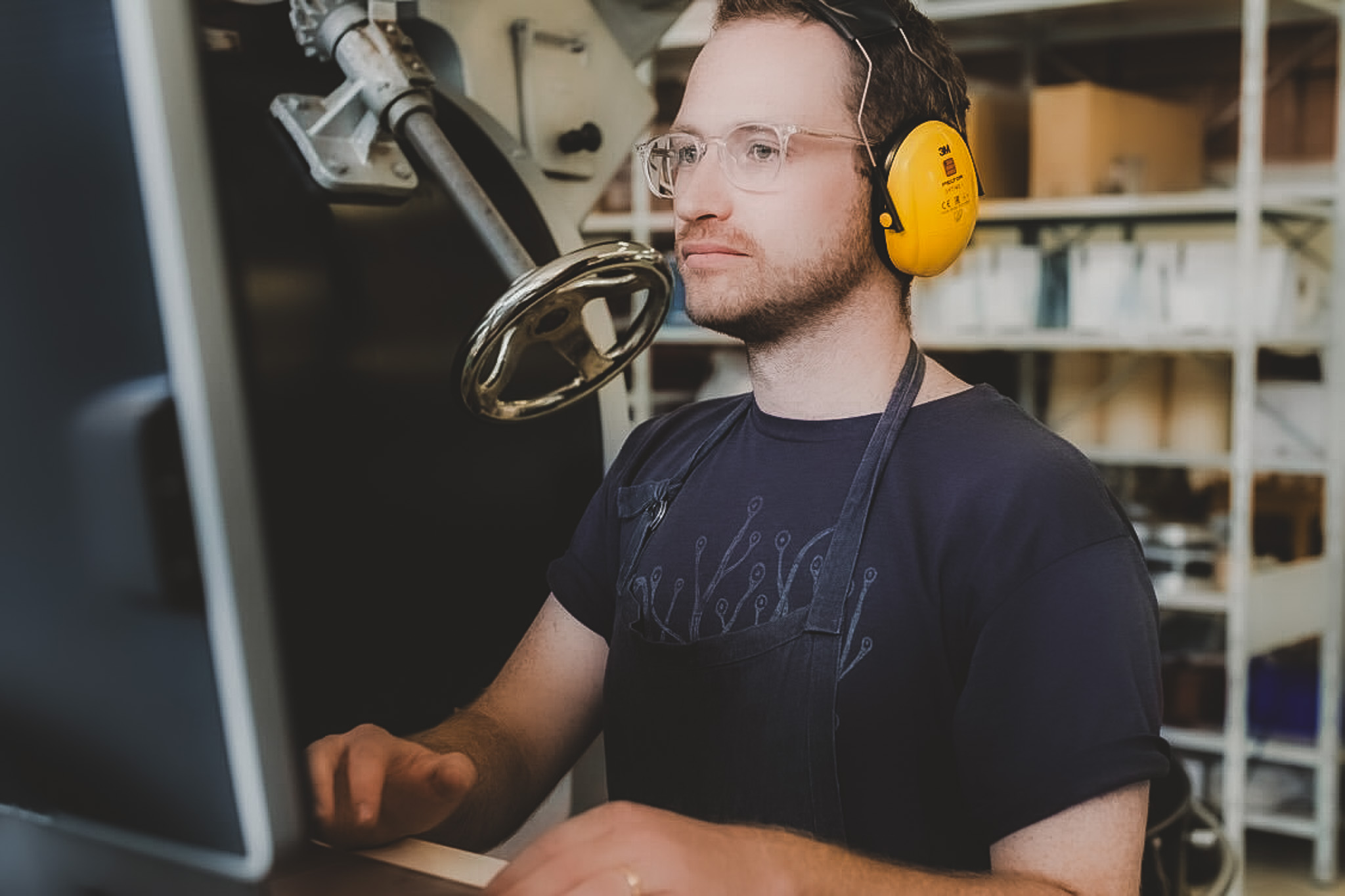 Coffee Production Roasting