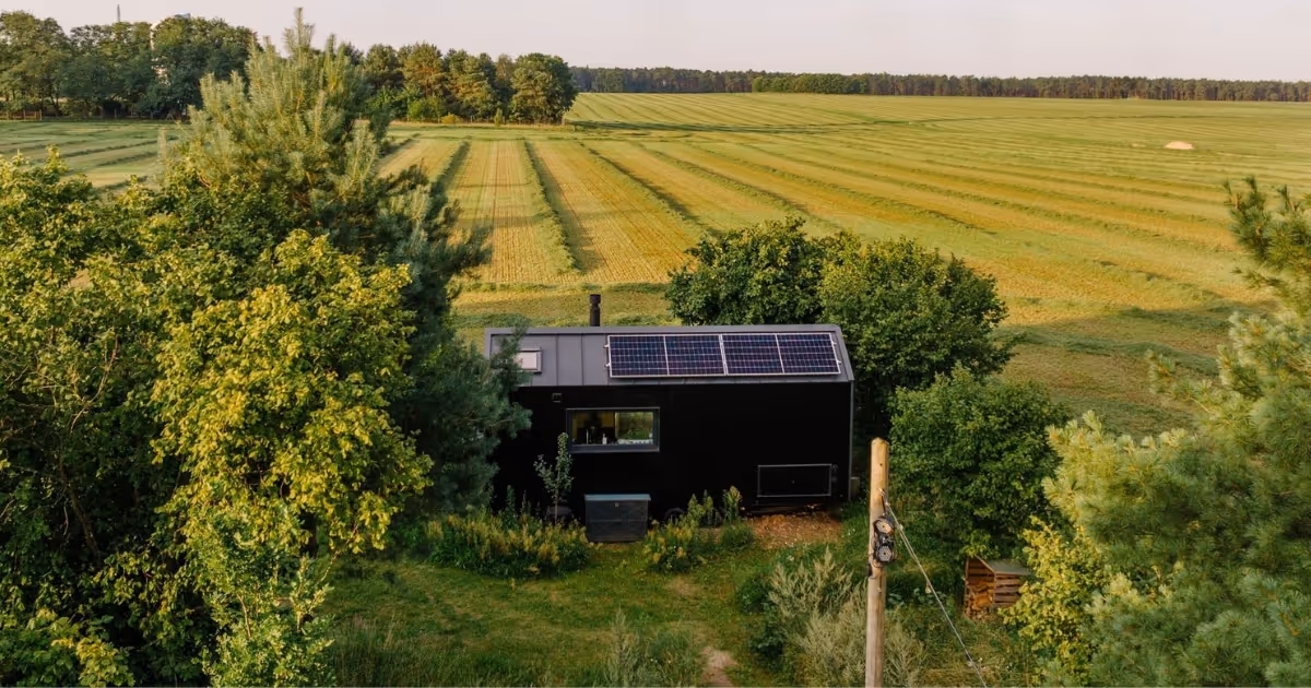 Tiny Haus Urlaub mit Hund I Offgrid Cabins