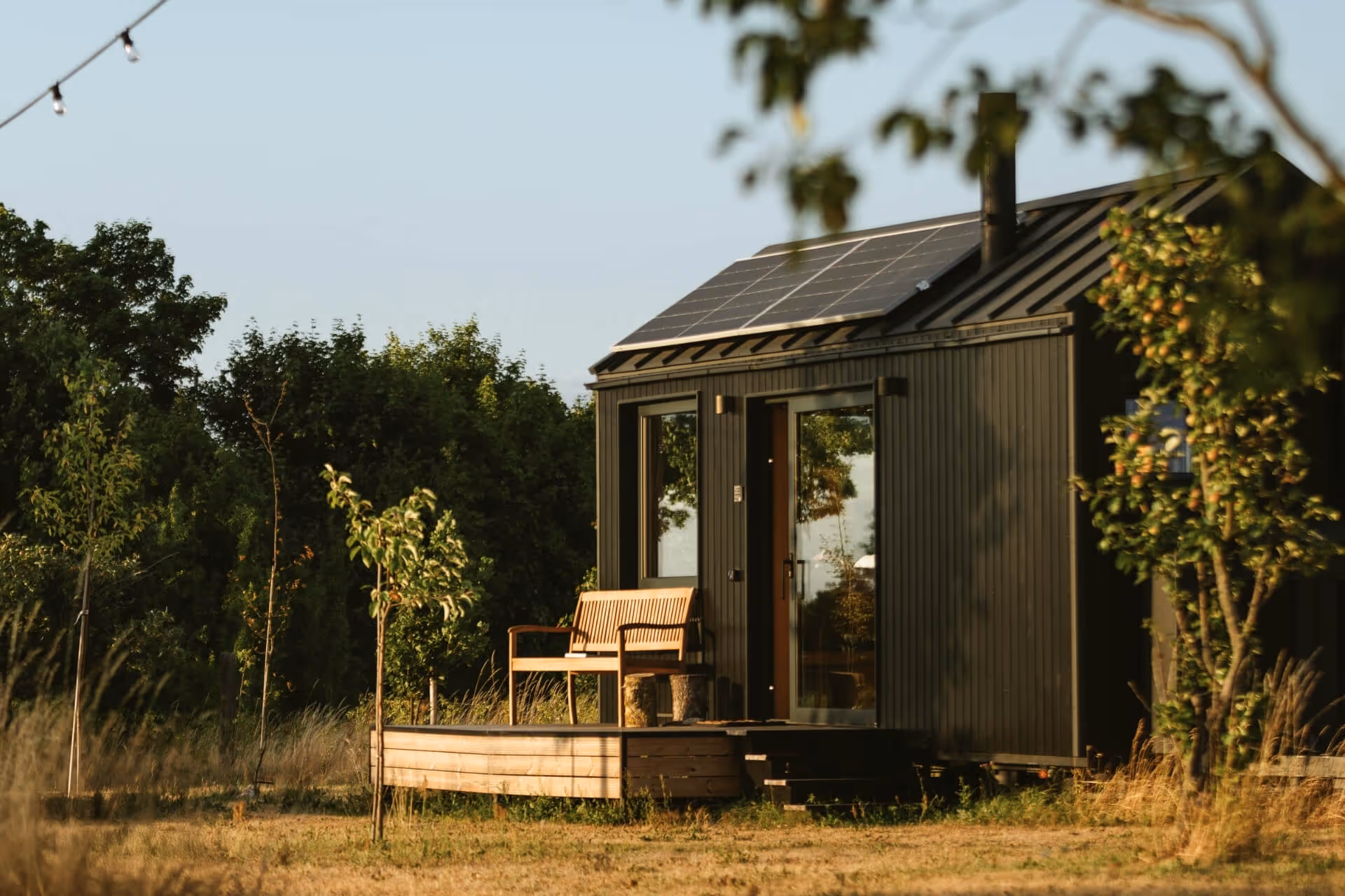 Offgrid cabin tiny house airbnb in Brandenburg – tiny house resort