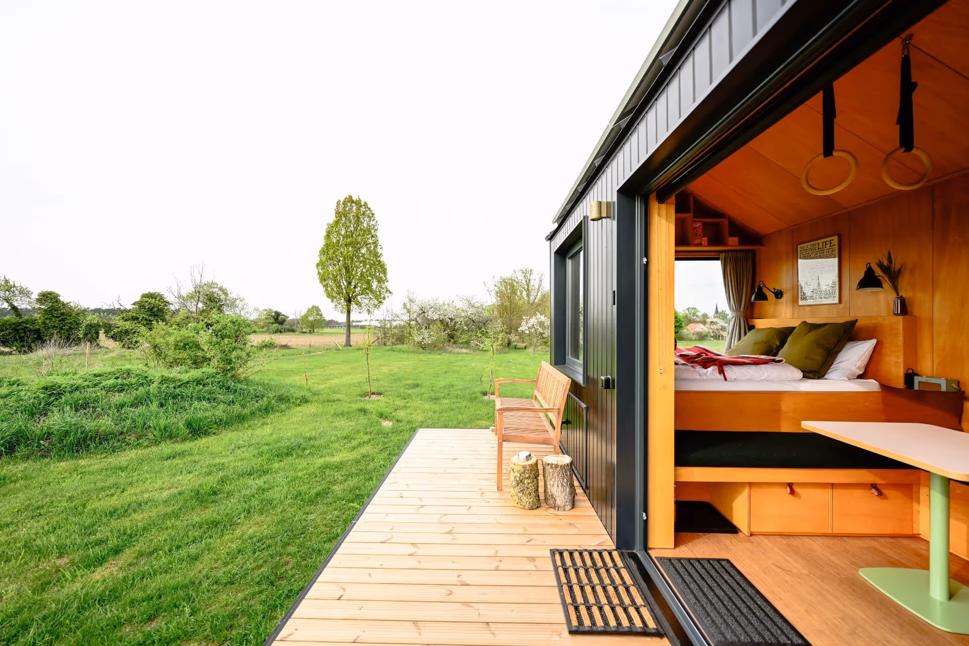 Bauernhof-Urlaub Brandenburg – Übernachtung im Johanna Tiny House