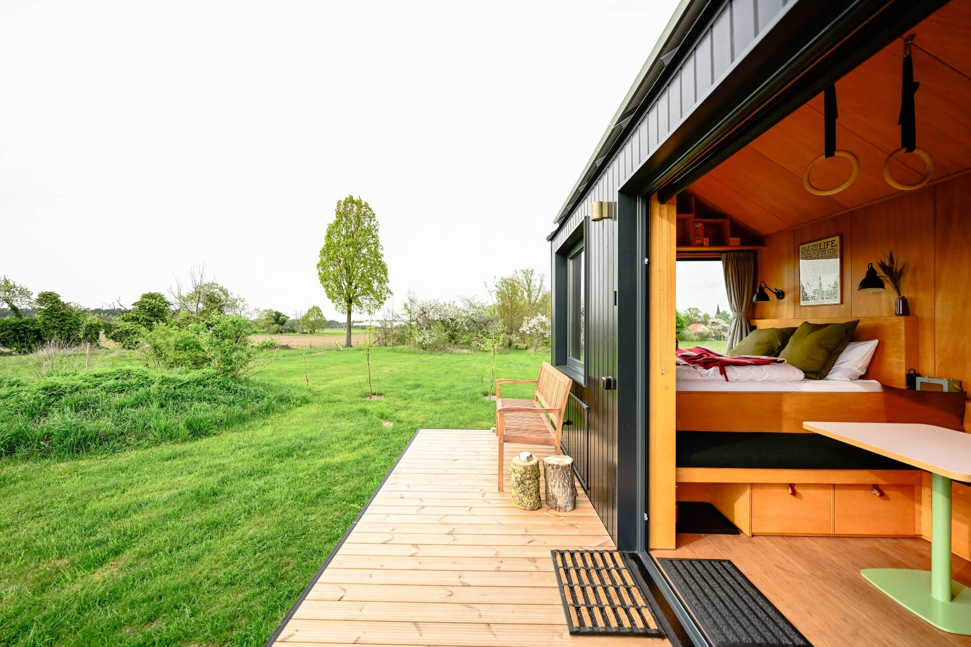 Bauernhof-Urlaub Brandenburg – Übernachtung im Johanna Tiny House