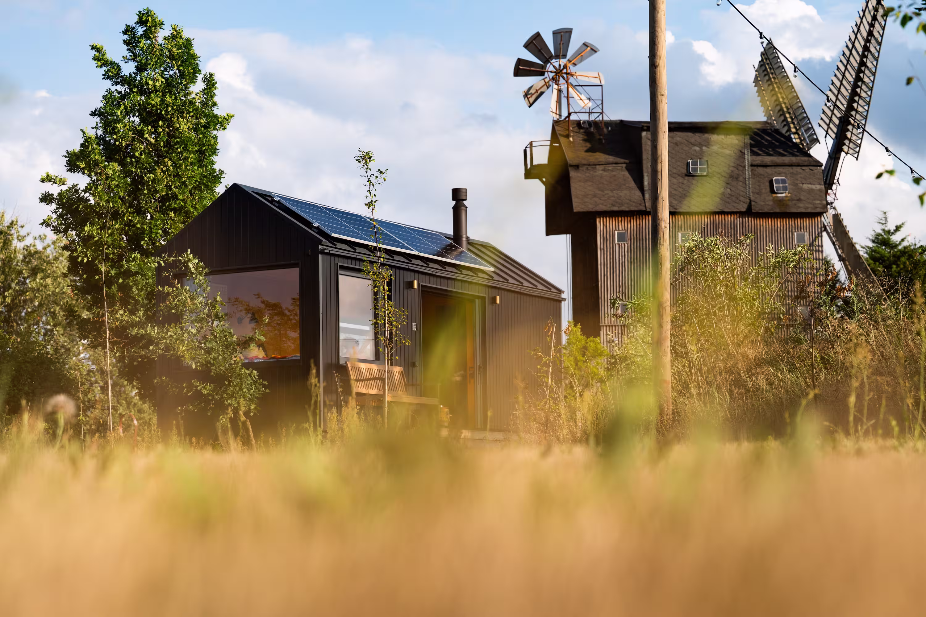 Cozy stay near windmill digital detox holiday near berlin