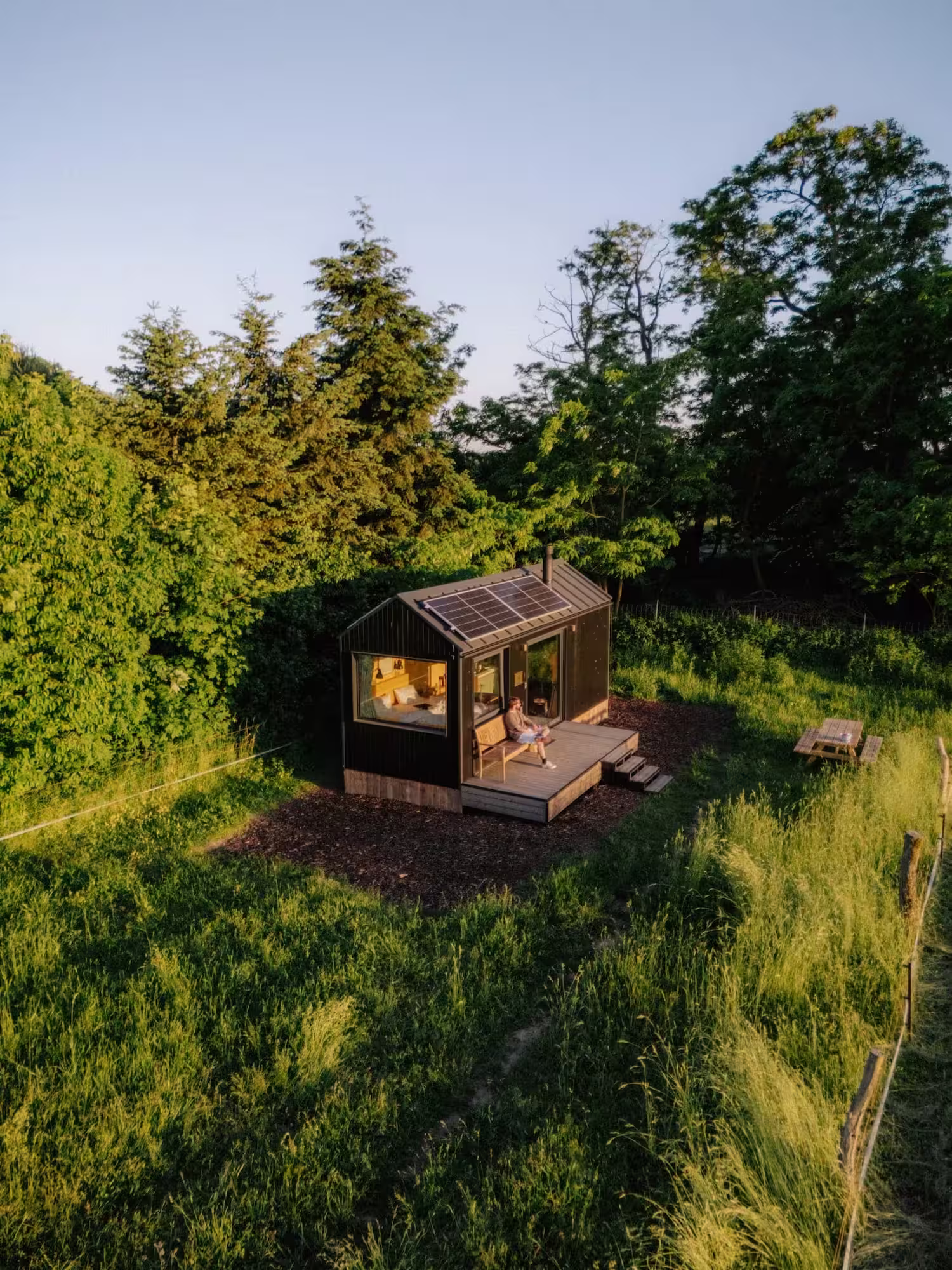 Tiny cabin getaway near Berlin – stargazing during glamping in Brandenburg