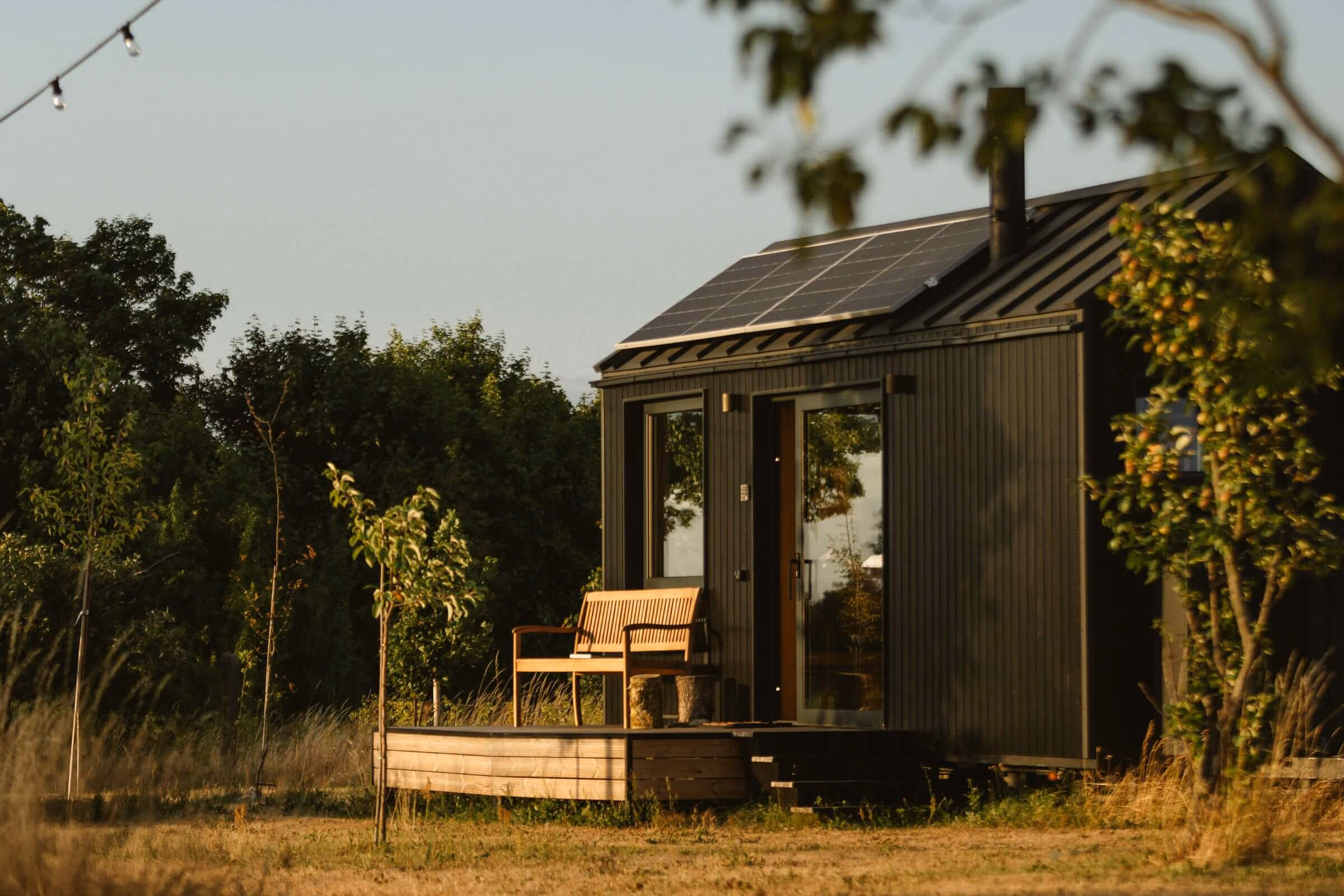 Offgrid cabin tiny house airbnb in Brandenburg – tiny house resort