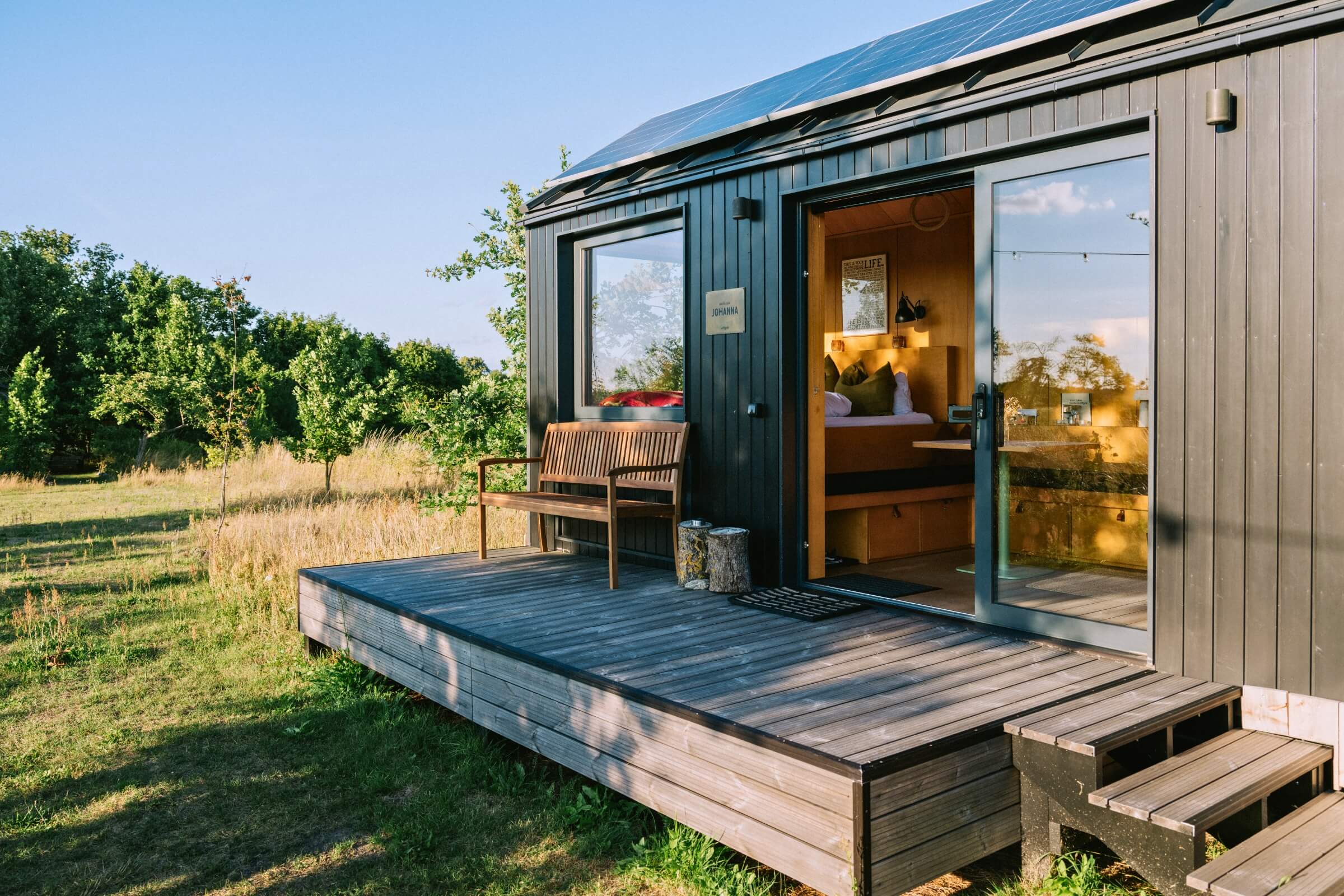Buche Tiny House in Brandenburg I Offgrid Rest