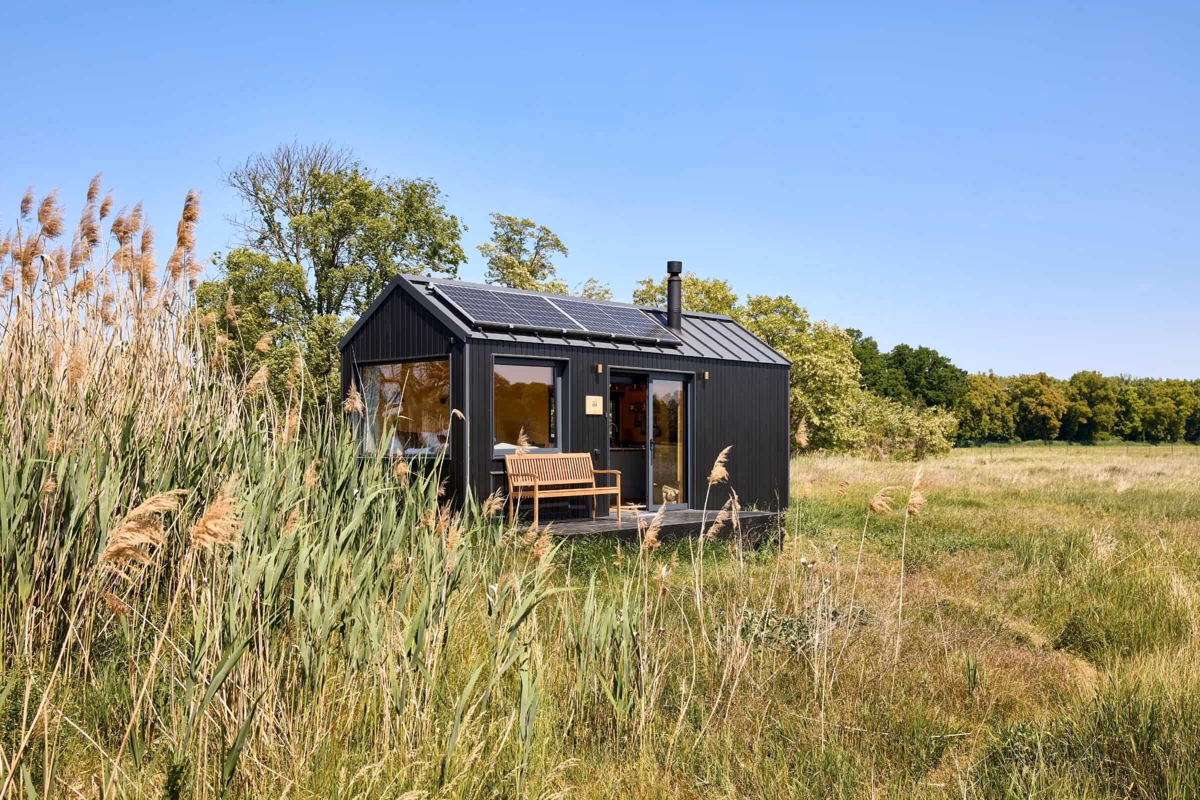 Offgrid Ferienwohnung in Brandenburg Glamping in der Natur