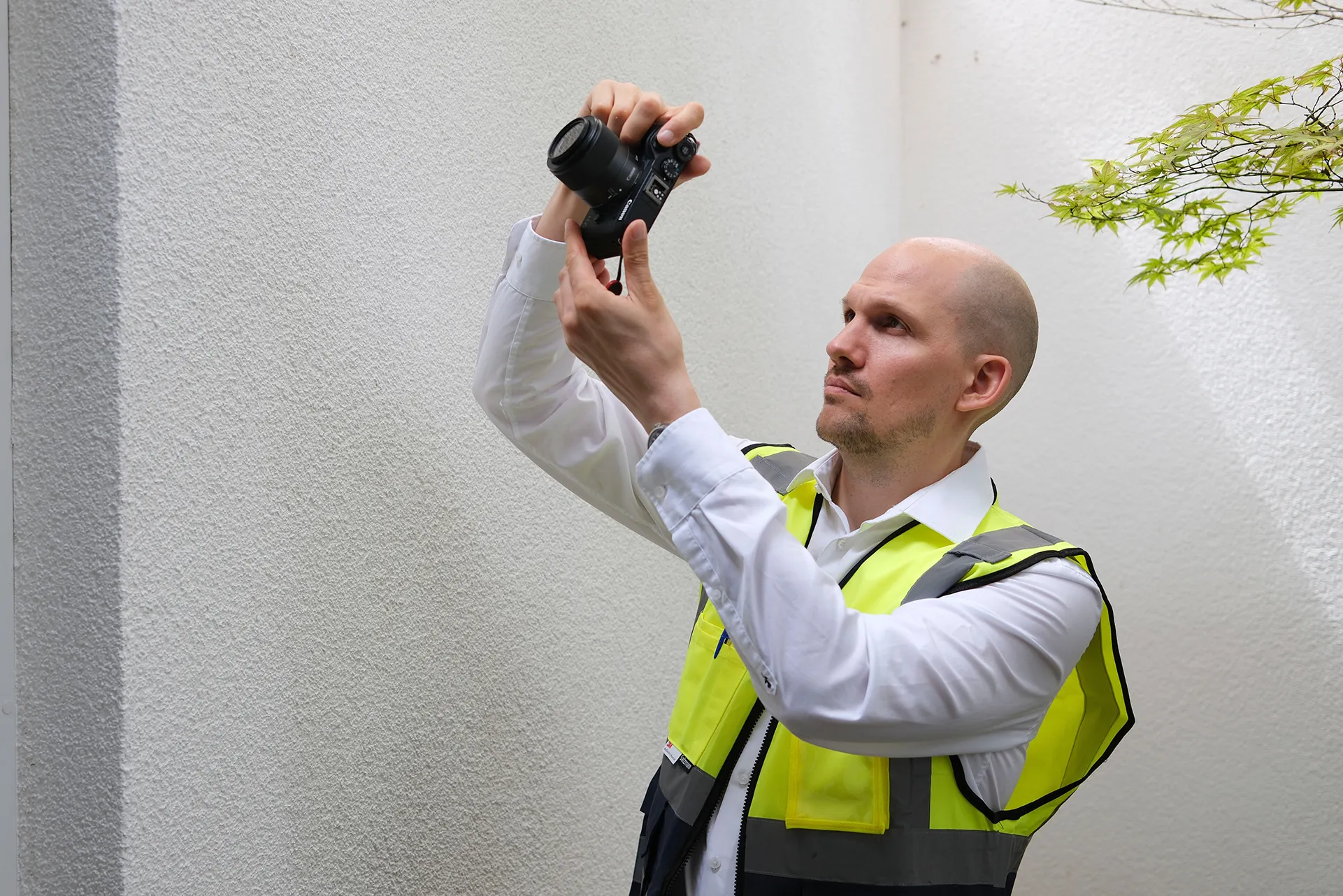 Dokumentation des baulichen Ist-Zustands vor Baumaßnahmen zur Absicherung im Streitfall.