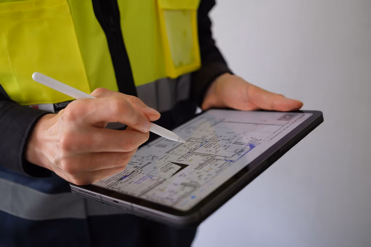 Bausachverständiger bei der digitalen Zustandsbewertung für Gewerbekunden